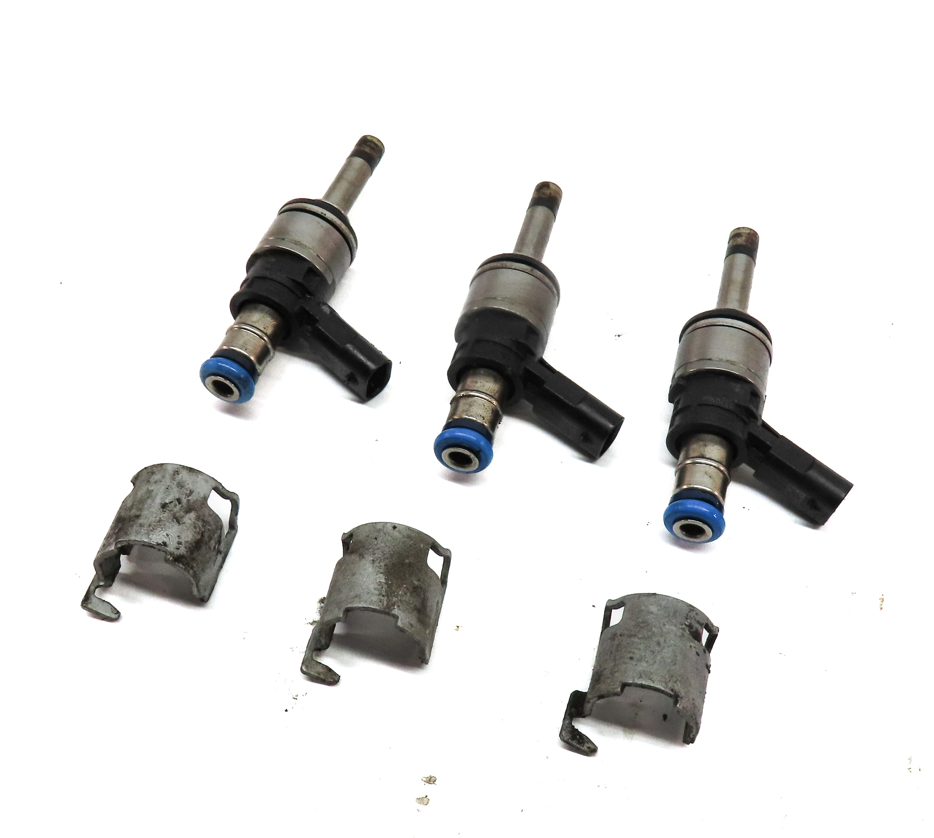 16-19 A6 A7 A8 Q7 (C7 D4 4M) 3.0L SUPERCHARGED CREC ENGINE FUEL INJECTOR SET/3 — exact item pictured
